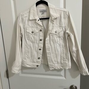 Lucky Brand Women's Cream Jean Jacket